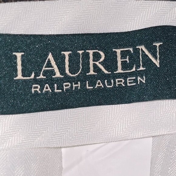 LAUREN RALPH LAUREN MENS KHAKI COLOR CASUAL DRESS STRAIGHT LEG PANT SIZE 33X32 - Picture 5 of 7